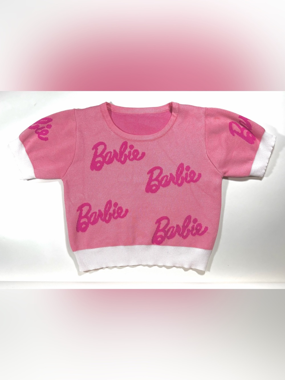 Barbie Knit Top and Skirt Set - Picture 2 of 5